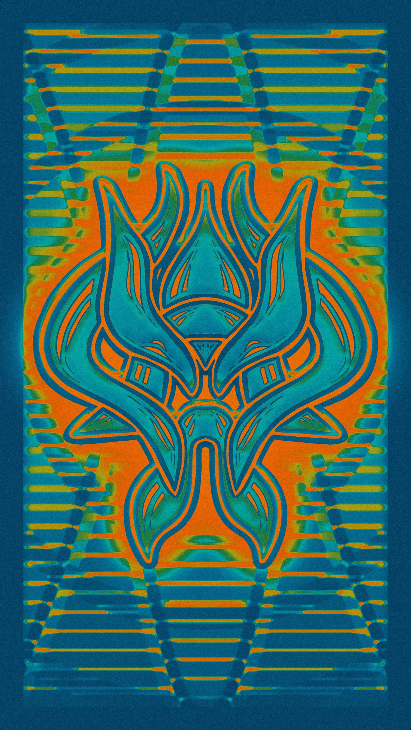 A horned fantasy creature
