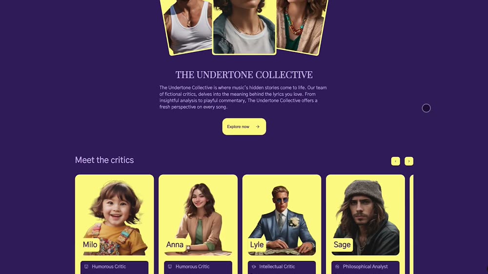 Screenrecording of the web application showing it in interaction with the Spotify API, Genius web scraping and Gemini API.