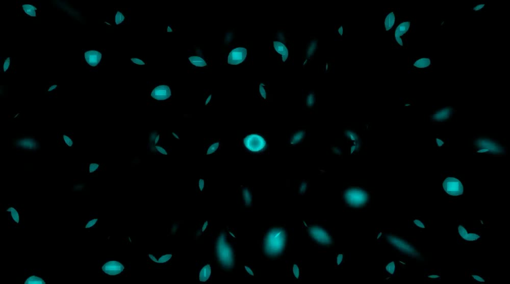Blending multiple layers of points mimicing disco lighting