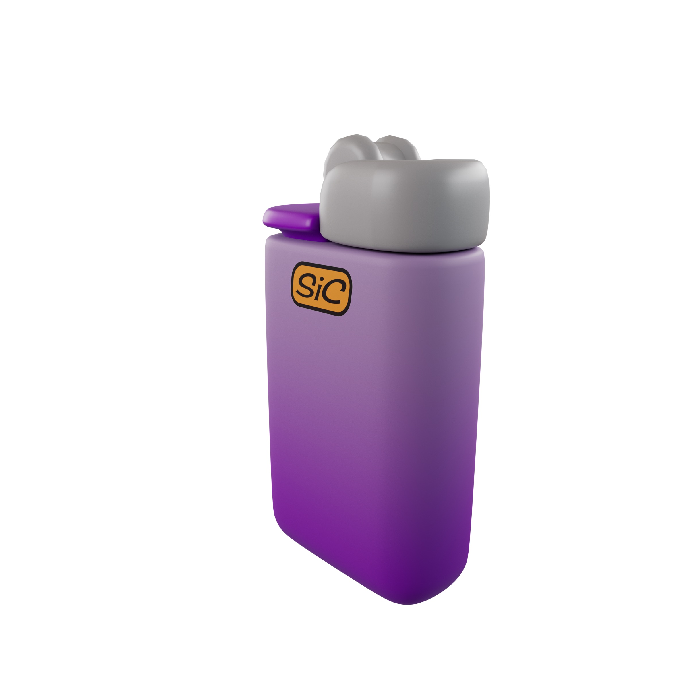 Render of the lighter model with ironic SiC branding