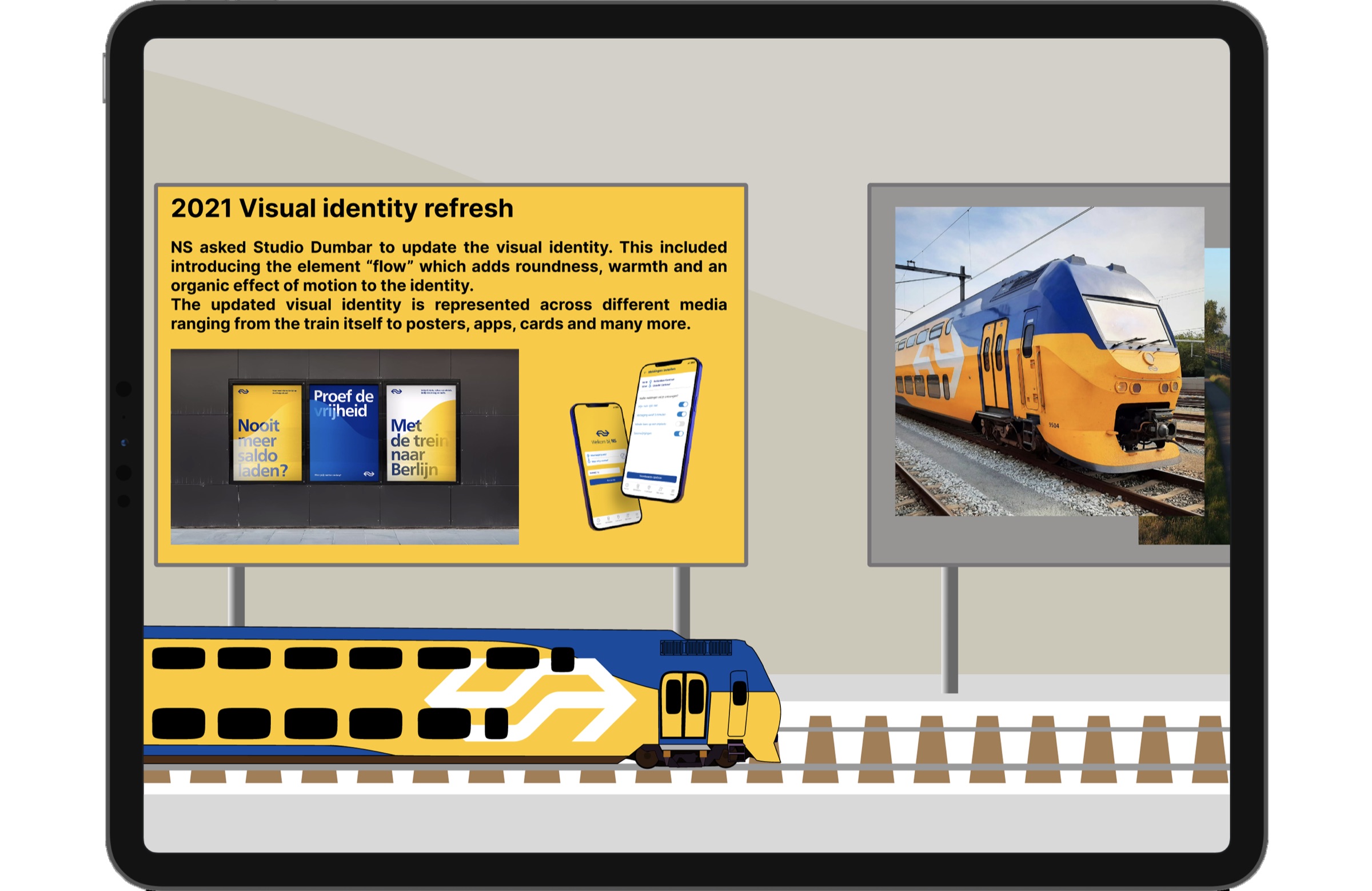 The section which covers the design for dutch railways where you drive through a landscape.